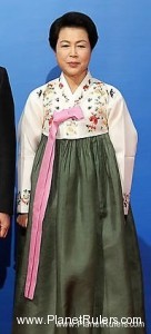Kim Yoon-ok, First Lady of South Korea Kim Yoon-ok, First Lady of South Korea