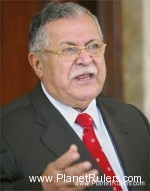 Jalal Talabani, President of Iraq