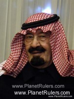 HRH King Abdullah Ibn Abdul Aziz Al Saud, King of Saudi Arabia